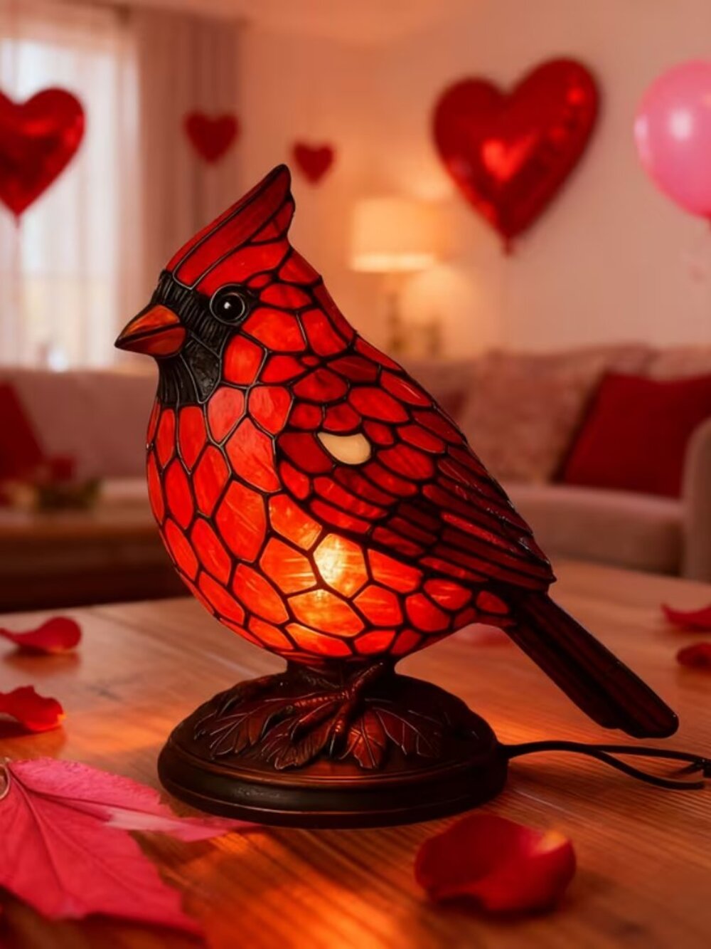 Cardinal Acylic Lamp